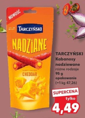 Kabanosy nadziewane różne rodzaje  promocja w Kaufland