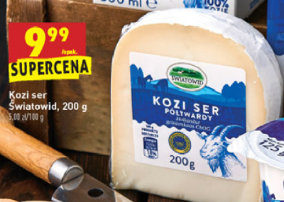 Ser kozi p贸艂twardy 艢wiatowid (Biedronka) promocja