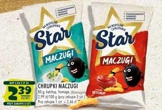 Chrupki maczugi ketchupowe Star foods promocje
