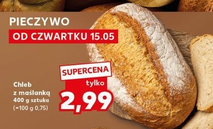 Chleb z maślanką promocja