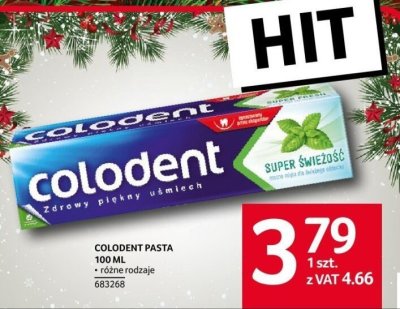 Pasta Colodent 100 ml promocja w Selgros