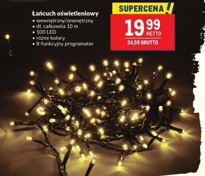 Łańcuch oświetleniowy LED promocja w Makro