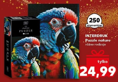 Puzzle INTERDRUK Puzzle nature różne rodzaje 250 elementów promocja w Kaufland