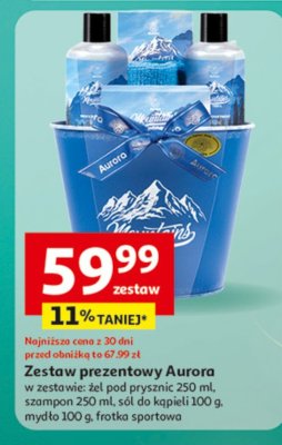 Zestaw prezentowy Aurora promocja w Auchan
