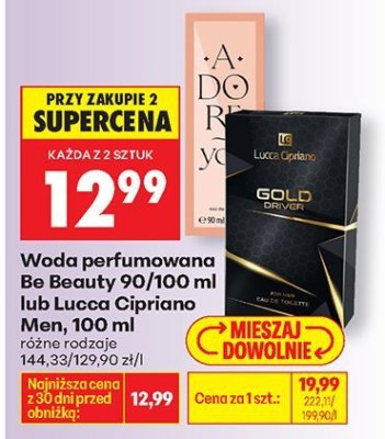 Woda perfumowana 100 ml promocja w Biedronka