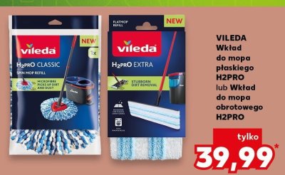 Wkład do mopa płaskiego VILEDA H2PRO Extra promocja w Kaufland