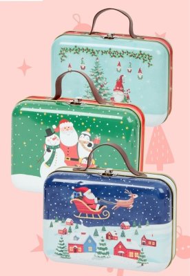 Walizka świąteczna różne warianty promocja w Action