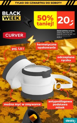 Zestaw podróżny na karmę CURVER promocja w Dealz