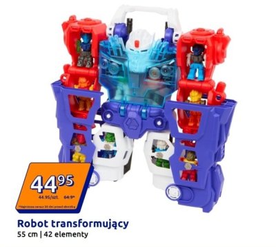 Robot transformujący promocja w Action