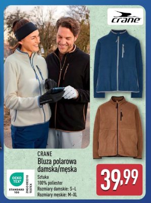 Bluza polarowa męska  promocja w Aldi