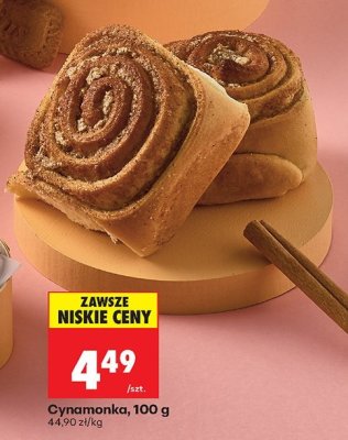 Cynamonka, 100 g promocja w Biedronka