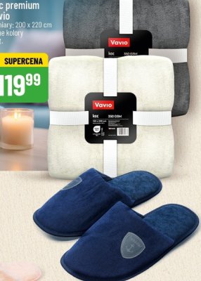 Koc premium Vavio 150x200 cm promocja w POLOmarket