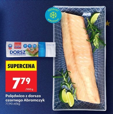 Polędwica z dorsza czarnego Abramczyk promocja w Biedronka
