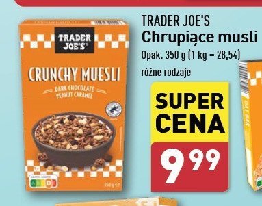 Chrupiące musli czekoladowe Trader joe's promocja