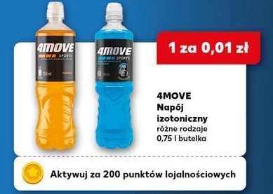 Napój multifruit 4move promocja w Kaufland