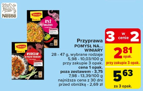 Ryż smażony po indyjsku Winiary pomysł na ... promocja