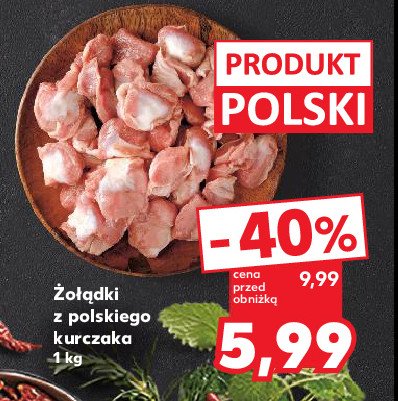 Żołądki z kurczaka polska promocja