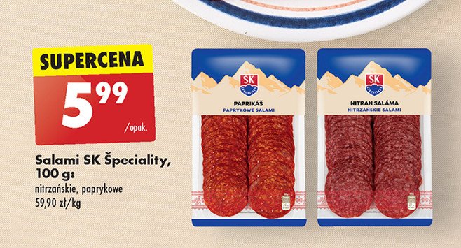 Salami paprykowe Sk speciality promocja