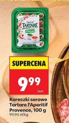 Koreczki serowe Tartare l'Aperitif Provence, 100 g promocja w Biedronka