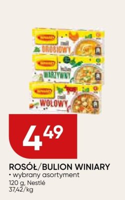 Rosół/bulion WINIARY wybrany asortyment promocja w Chata Polska