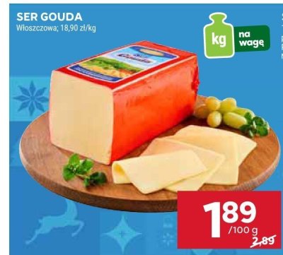 Ser Gouda Włoszczowa promocja w Stokrotka