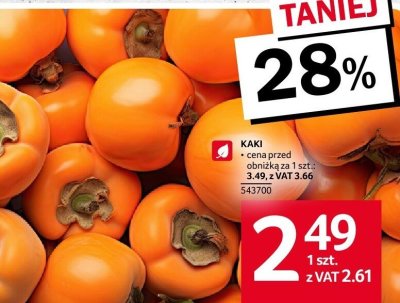 Kaki Sanlucar promocja w Selgros