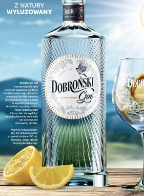 Gin Dobroński promocja w Biedronka