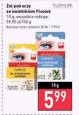 Żel pod oczy ze świetlikiem i herbatą