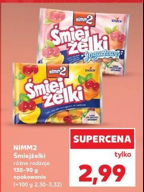 Żelki Nimm2 śmiejżelki jogurtowe promocja w ABC