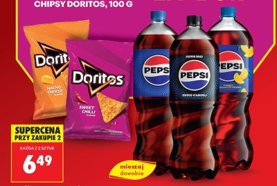 Chipsy nacho cheese 100g promocja w Biedronka