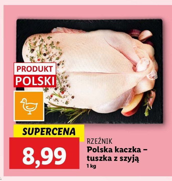 Kaczka z szyją Rzeźnik codzienna dostawa promocja