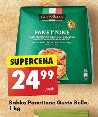 Babka panettone Gustobello promocja