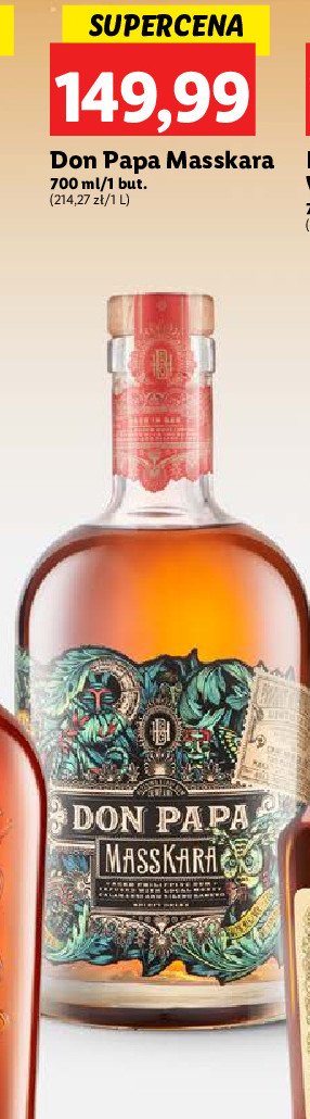 Rum Don papa masskara promocja