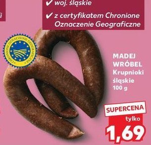 Krupnioki śląskie Madej & wróbel promocja w Kaufland