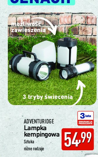 Lampa kempingowa ADVENTURIDGE promocja