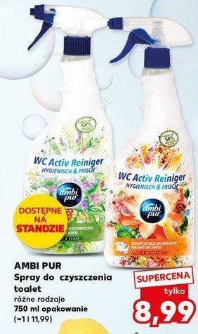Płyn do łazienki citrus waterlilly Ambi pur promocja