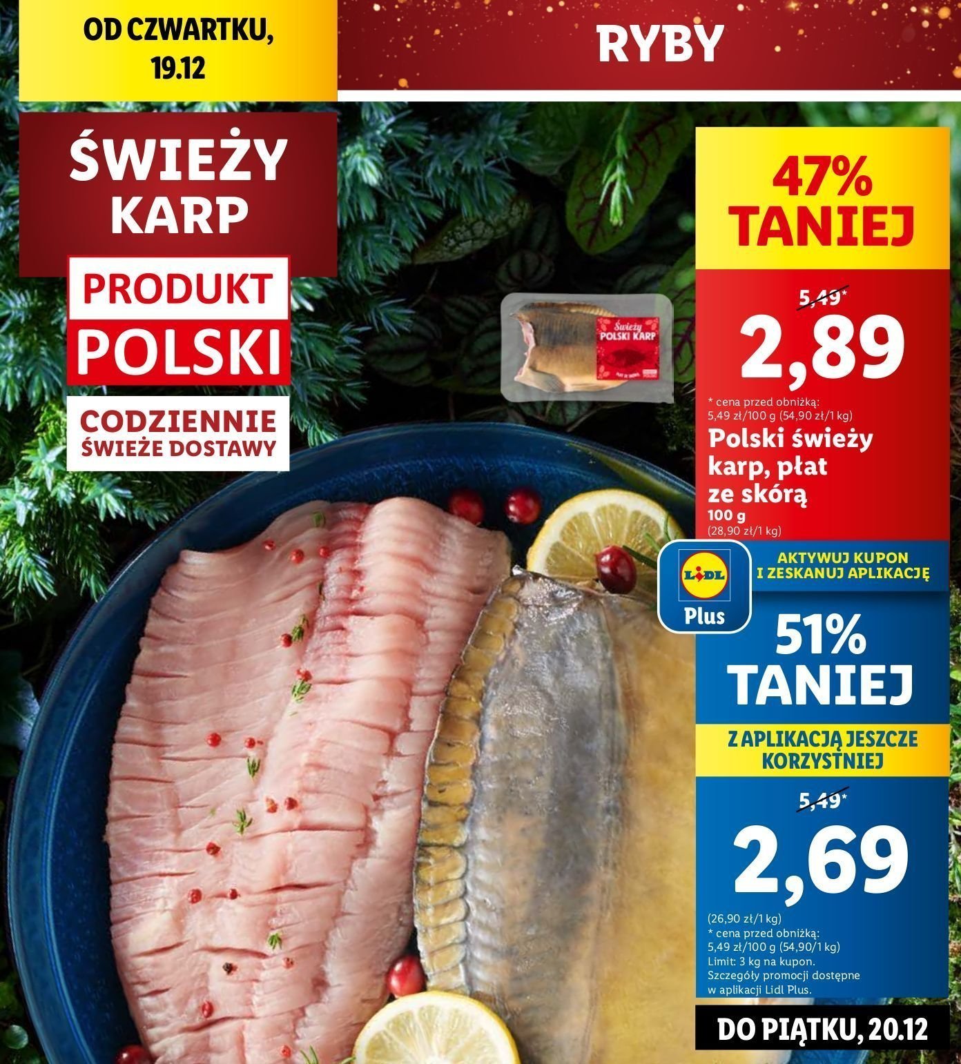 Karp płat promocja