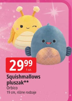 Squishmallows pluszak Orbico 19 cm, różne rodzaje promocja w Leclerc