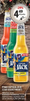 Piwo Captain Jack (cały asortyment) promocja w Arhelan