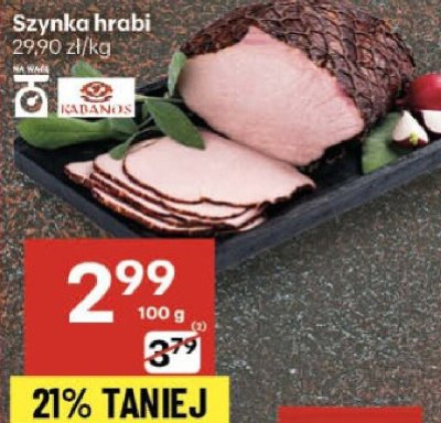 Szynka hrabi promocja w Delikatesy Centrum
