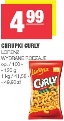 Chrupki Curly Lorenz promocja w SPAR