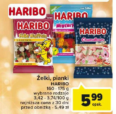 Żelki słodkie gofry promocja