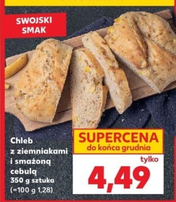 Chleb Chleb z ziemniakami i smażoną cebulą promocja w Kaufland