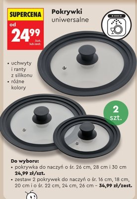 Pokrywki uniwersalne promocja w Biedronka
