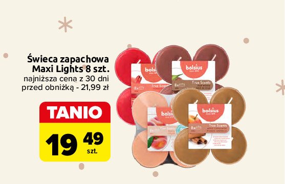 Podgrzewacze zapachowe granat Bolsius true scents promocja