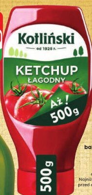 Ketchup łagodny  promocja w Dino