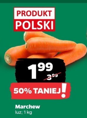 Marchew luz Netto promocja w Netto