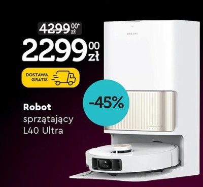Robot sprzątający L40 Ultra promocja w Biedronka