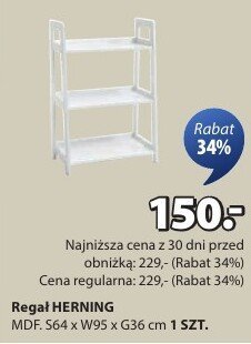 Regał HERNING promocja w Jysk