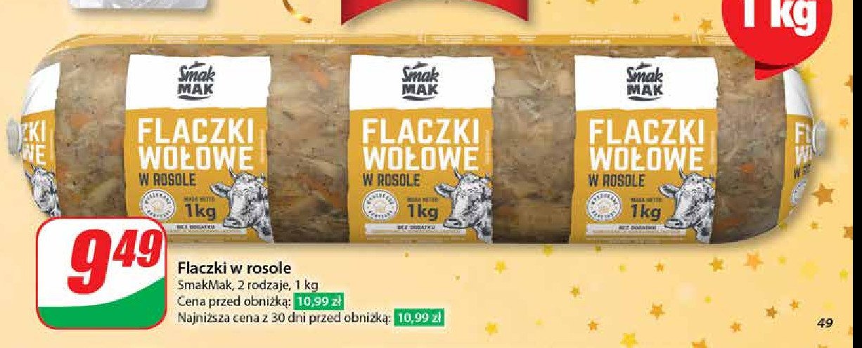 Flaczki wołowe w rosole Smak mak promocja